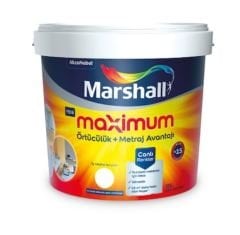 Marshall Maximum Silikonlu İpek Mat Silinebilir İç Cephe Boyası 2,5 Lt Kum Beji